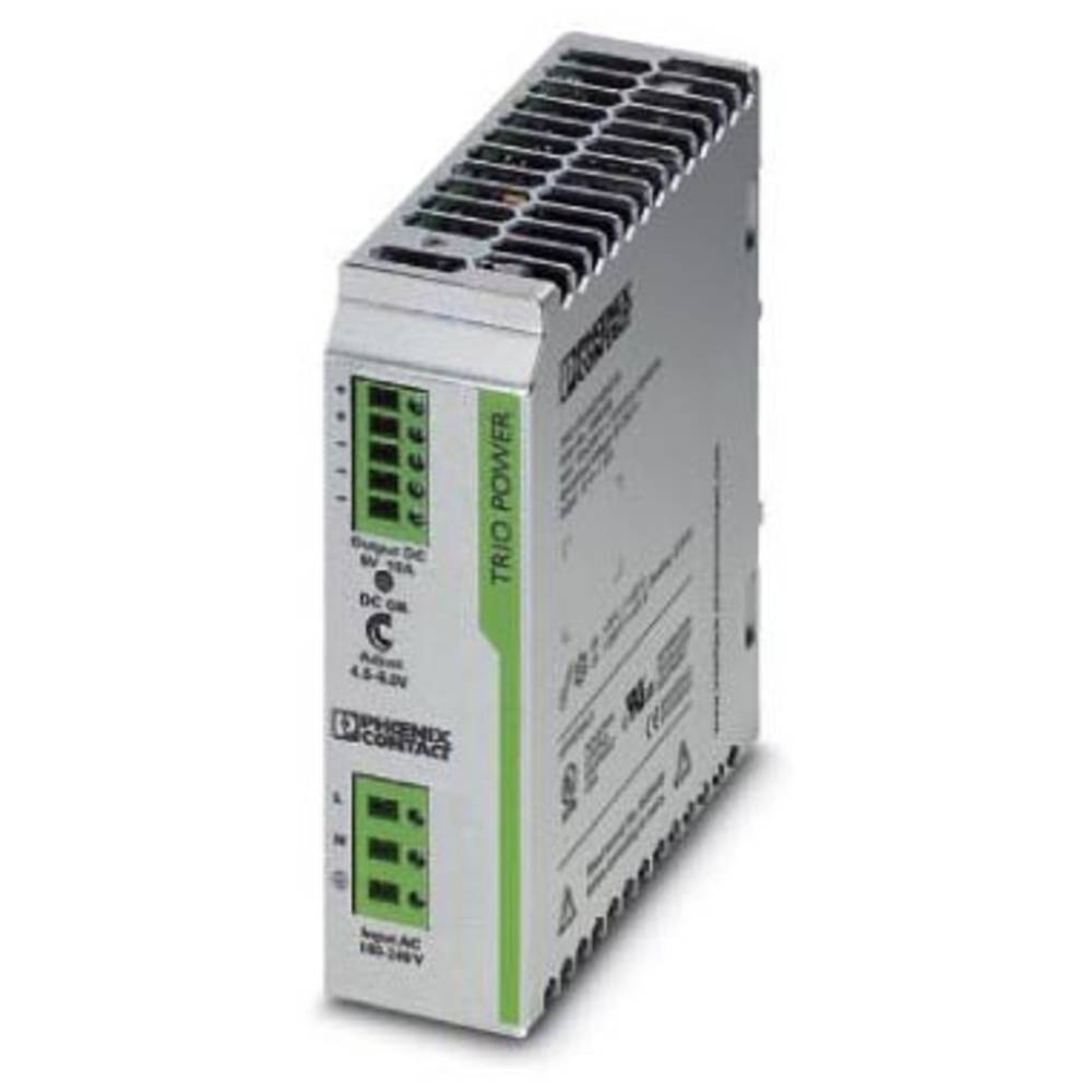 Phoenix Contact TRIO-PS/1AC/5DC/10 síťový zdroj na DIN lištu, 10 A, 50 W