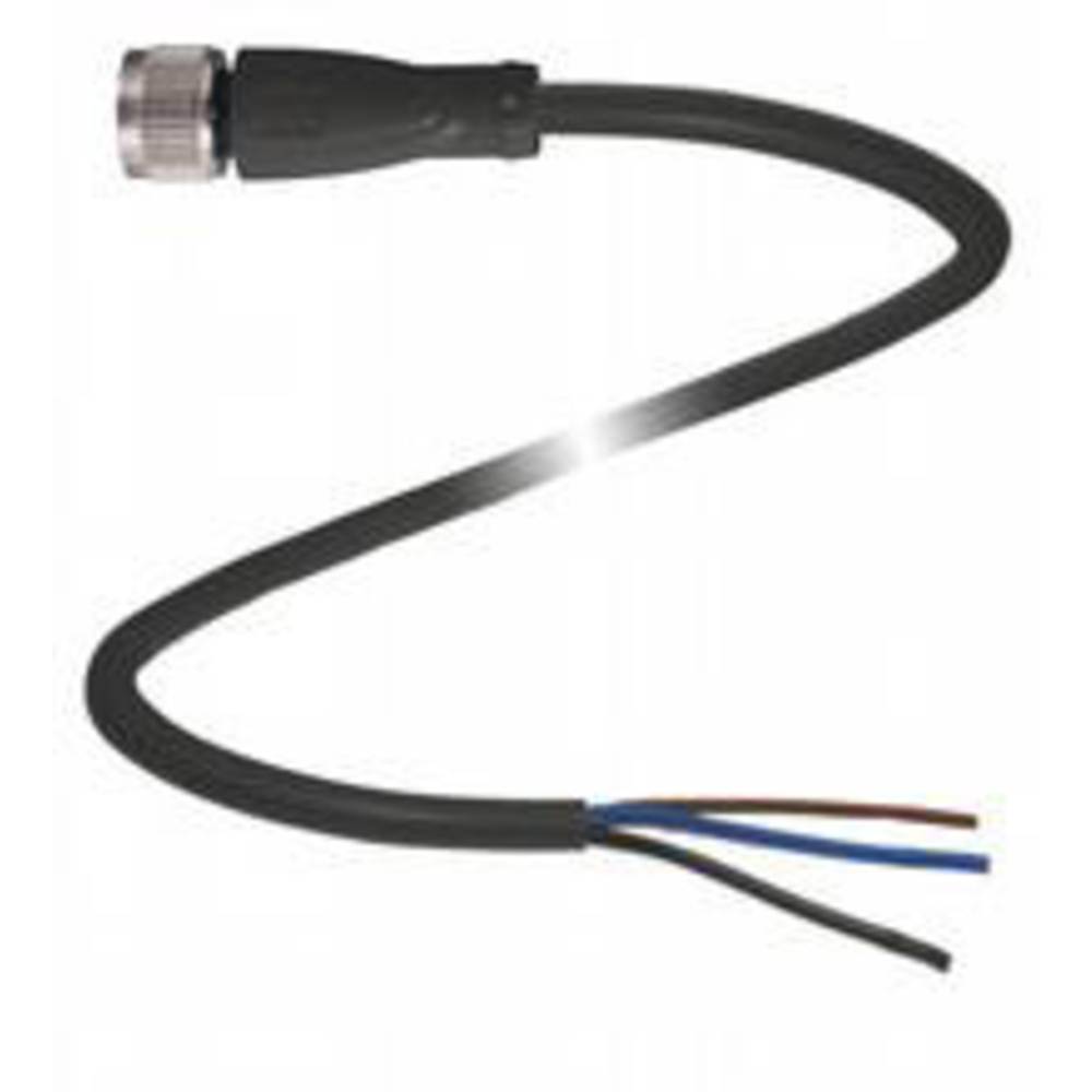 Pepperl+Fuchs V11-G-BK10M-PVC-U kabelová zásuvka, 239998-0023, piny: 3, 10.00 m, 1 ks