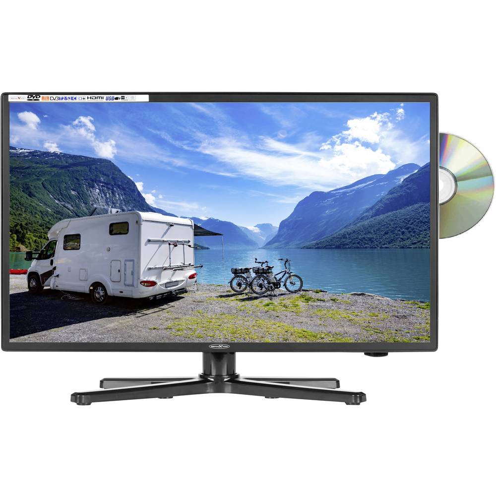 Reflexion LED TV 18.5 palec Energetická třída (EEK2021) F (A - G) CI+, DVB-C, DVB-S2, DVBT2 HD, PVR ready, DVD-Player če