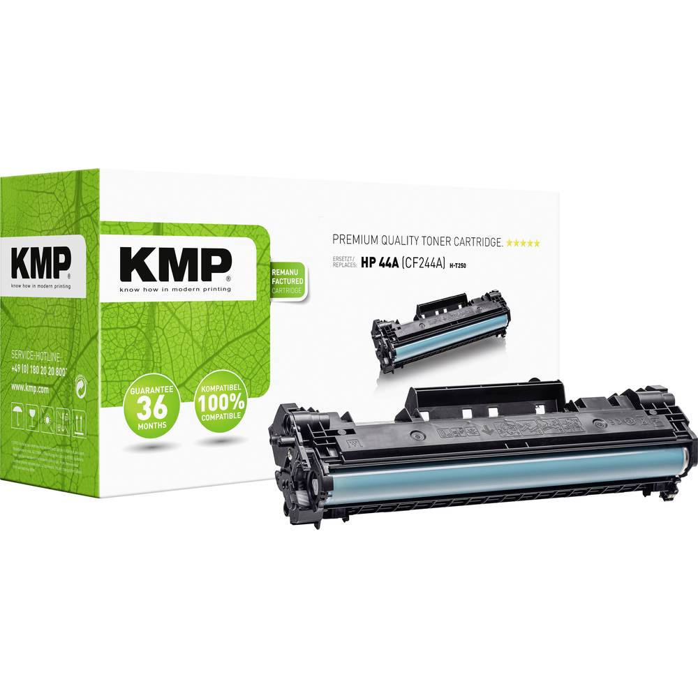 KMP Toner náhradní HP 44A, CF244A kompatibilní černá 1000 Seiten 2551,0000