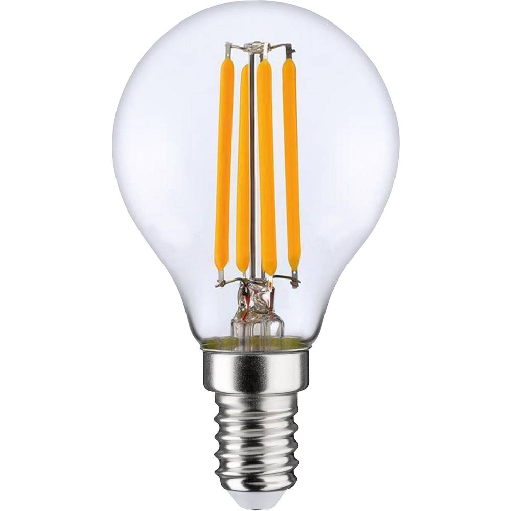 LightMe LM85337 LED Energetická třída (EEK2021) E (A - G) E14 klasická žárovka 6.5 W = 60 W teplá bílá (Ø x d) 45 mm x 7
