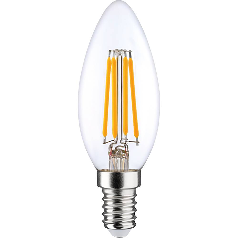 LightMe LM85336 LED Energetická třída (EEK2021) E (A - G) E14 svíčkový tvar 6.5 W = 60 W teplá bílá (Ø x d) 35 mm x 97 m