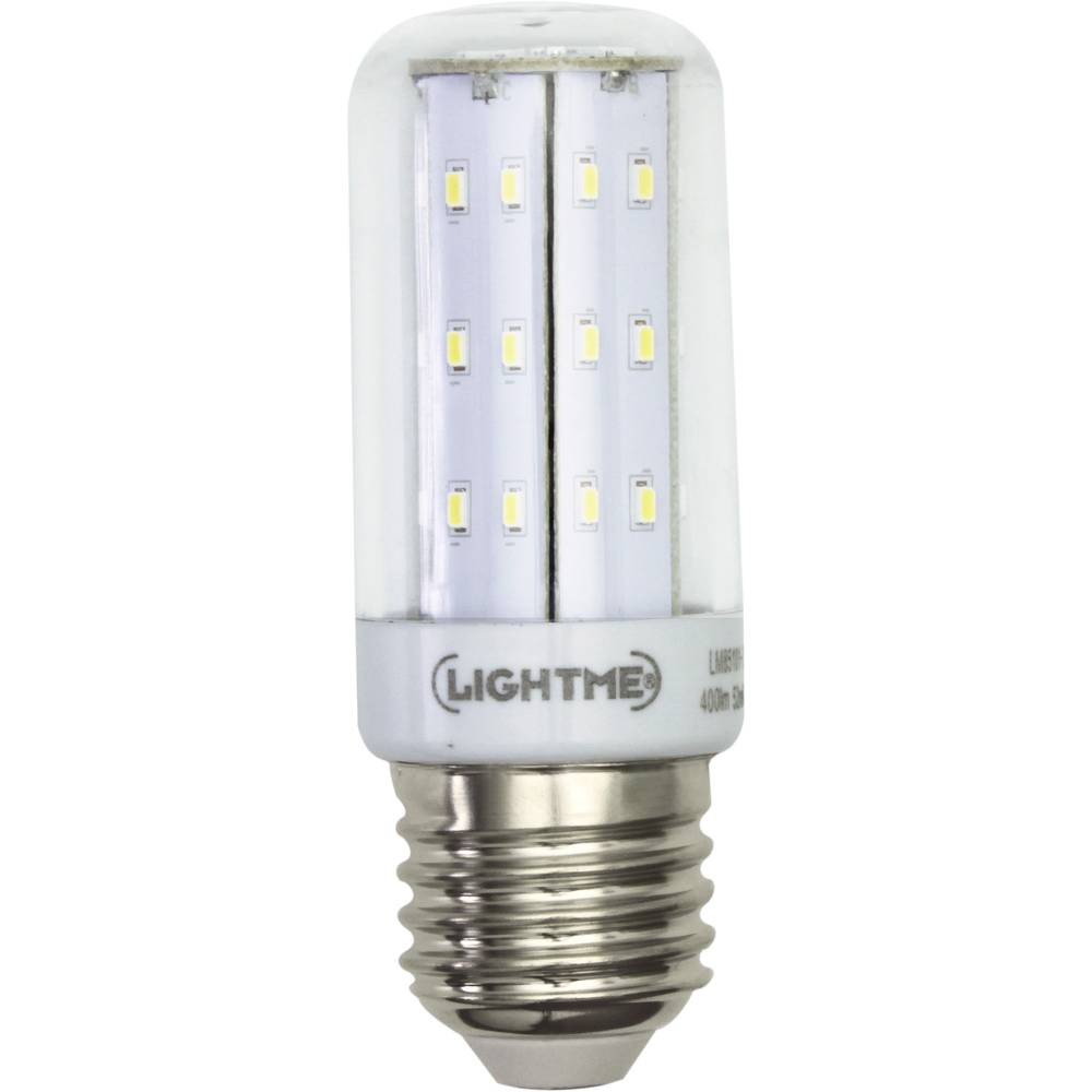LightMe LM85361 LED Energetická třída (EEK2021) F (A - G) E27 tyčový tvar 8 W = 60 W neutrální bílá (Ø x d) 40 mm x 112