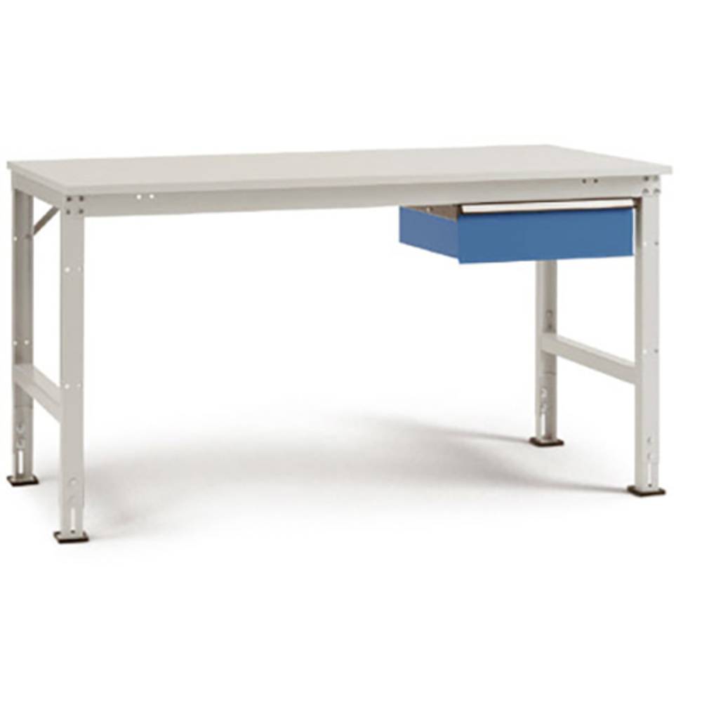 Manuflex AU5501.0001 Kompletní pracovní stůl základní Univerzální standardní s Melamin-Platte, Šxhxv = 1500 x 800 x 760-