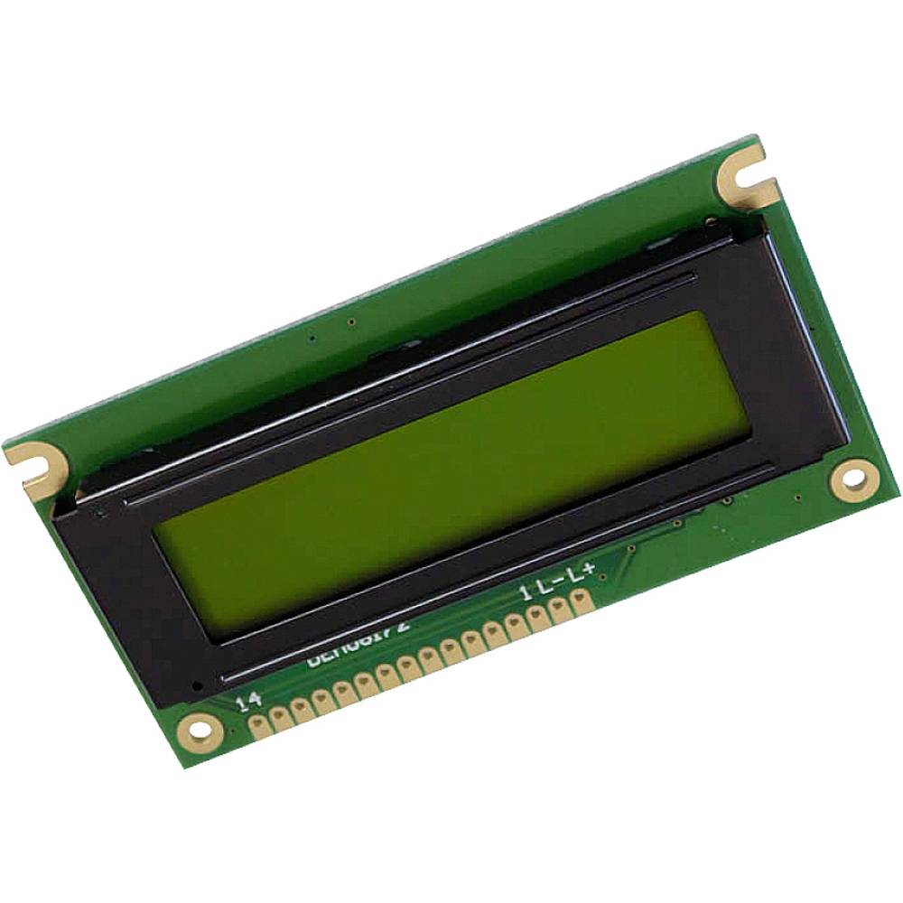 Display Elektronik LCD displej žlutozelená (š x v x h) 84 x 44 x 7.6 mm