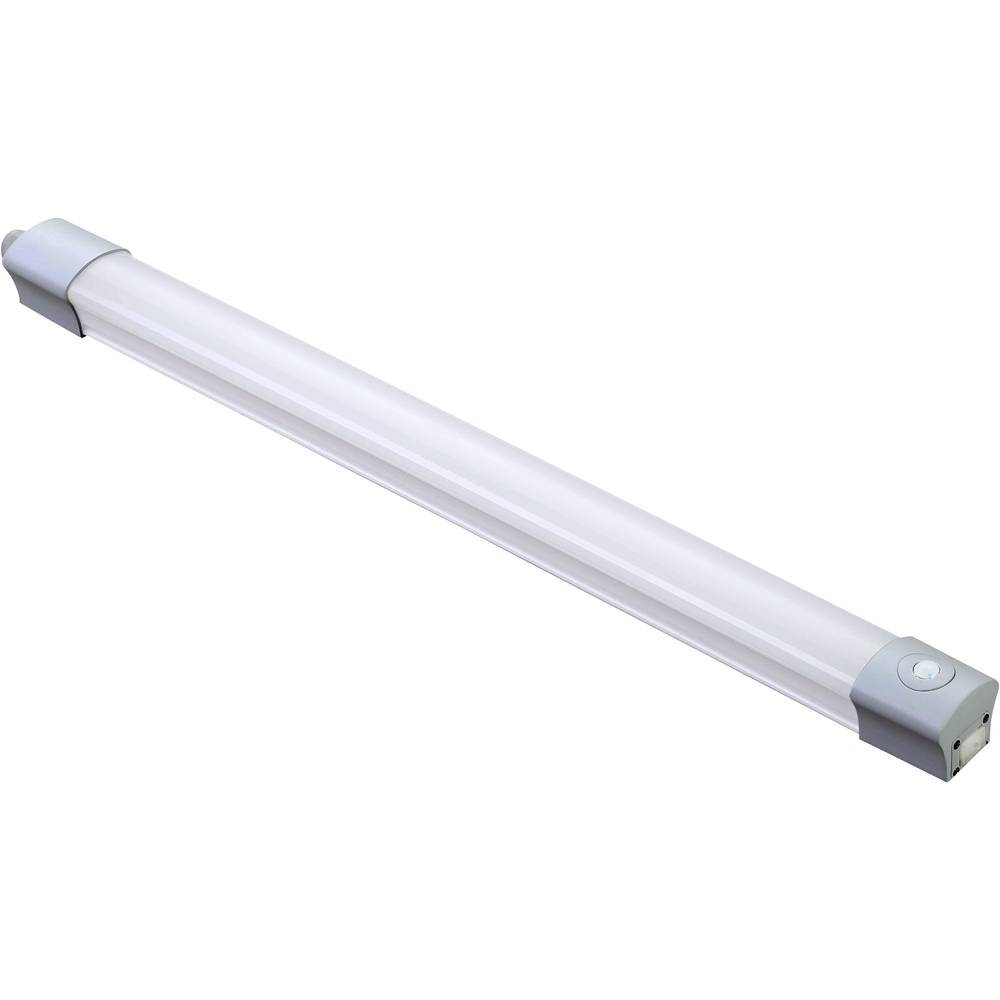 Megatron Fera LED světlo s detektorem pohybu LED pevně vestavěné LED 40 W neutrální bílá šedá