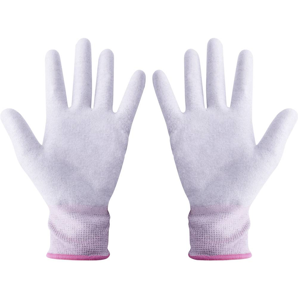 Quadrios ESD rukavice vel. Oblečení: XS polyamid, polyuretan