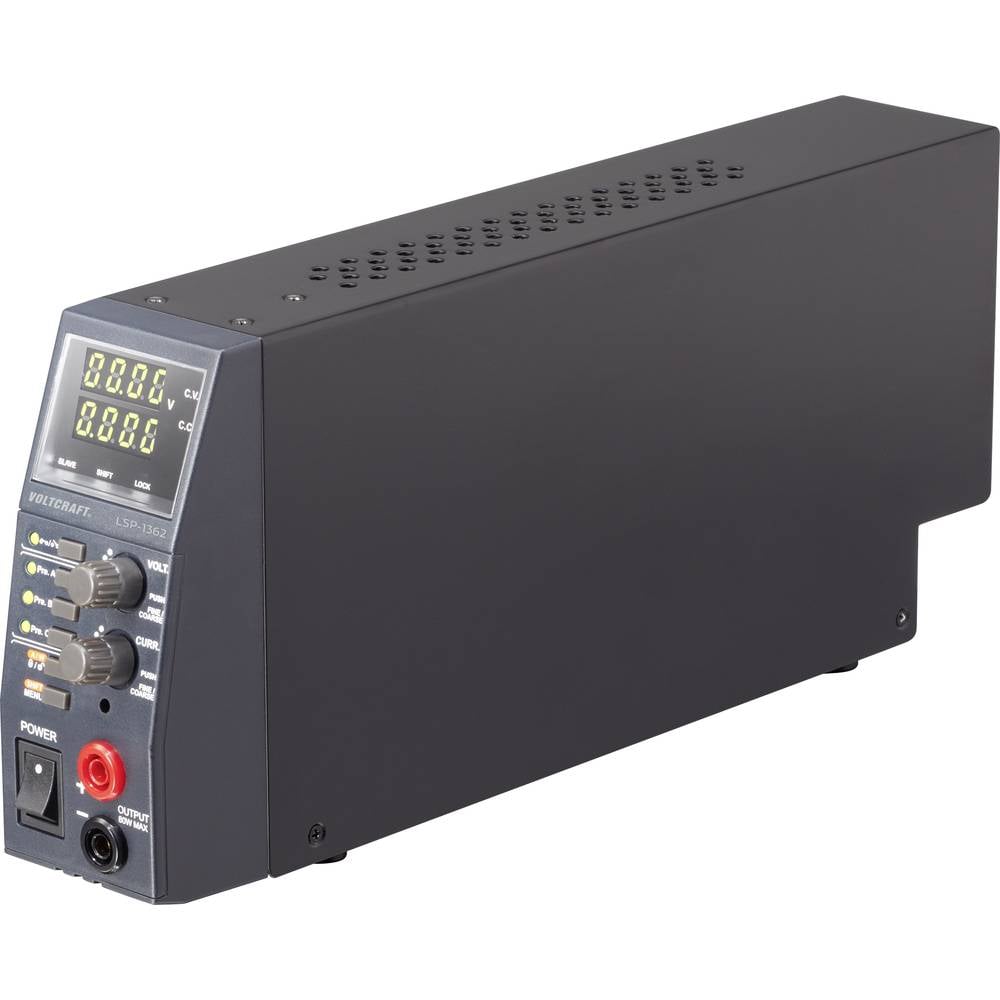 VOLTCRAFT LSP-1362 laboratorní zdroj s nastavitelným napětím, Kalibrováno dle (ISO), 0.5 - 36 V, 5 A (max.), 80 W, Auto-
