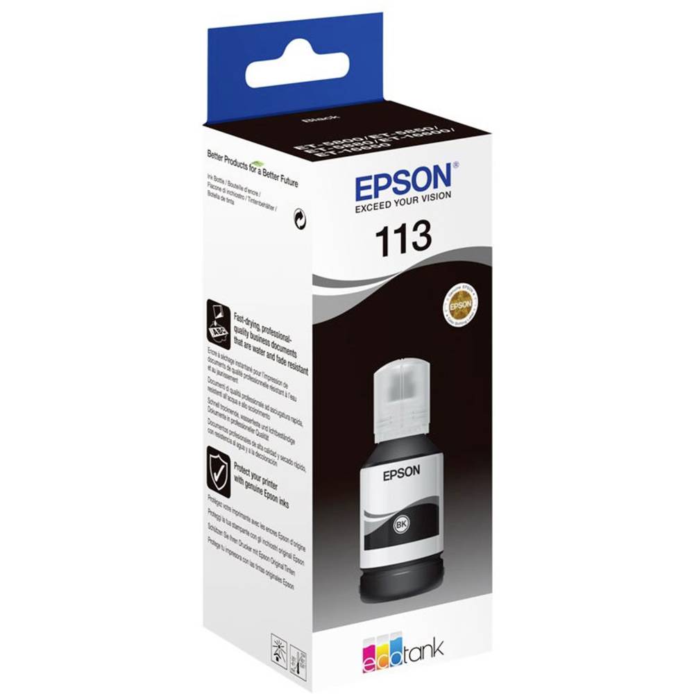 Epson C13T06B140 náhradní náplň Vhodný pro značky (tiskárny): Epson černá Celkový obsah inkoustu: 127 ml