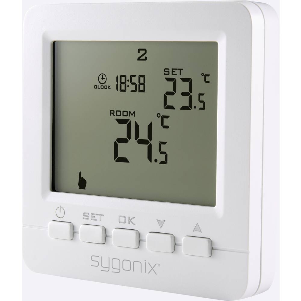 Sygonix SY-4500818 pokojový termostat pod omítku týdenní program 1 ks