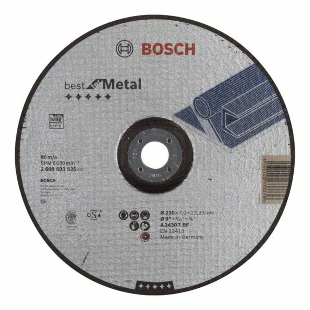 Bosch Accessories Bosch Power Tools 2608603535 brusný kotouč lomený 230 mm 1 ks ocel