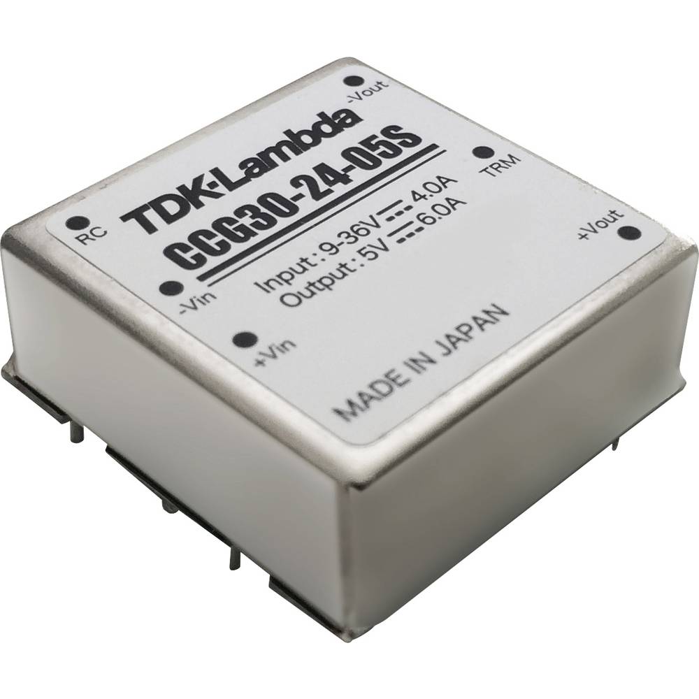 TDK-Lambda CCG30-24-15D DC/DC měnič napětí do DPS 30 V 1 A 30 W Počet výstupů: 1 x Obsah 1 ks