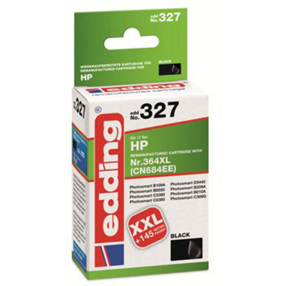 Edding Ink náhradní HP 364XL, CN684EE kompatibilní černá EDD-327 18-327