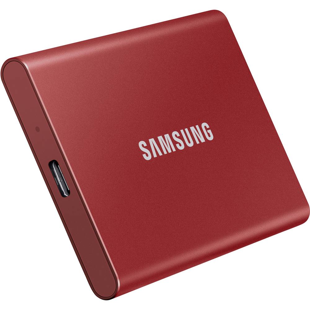Samsung Portable T7 500 GB externí SSD disk USB 3.2 (Gen 2) červená MU-PC500R/WW