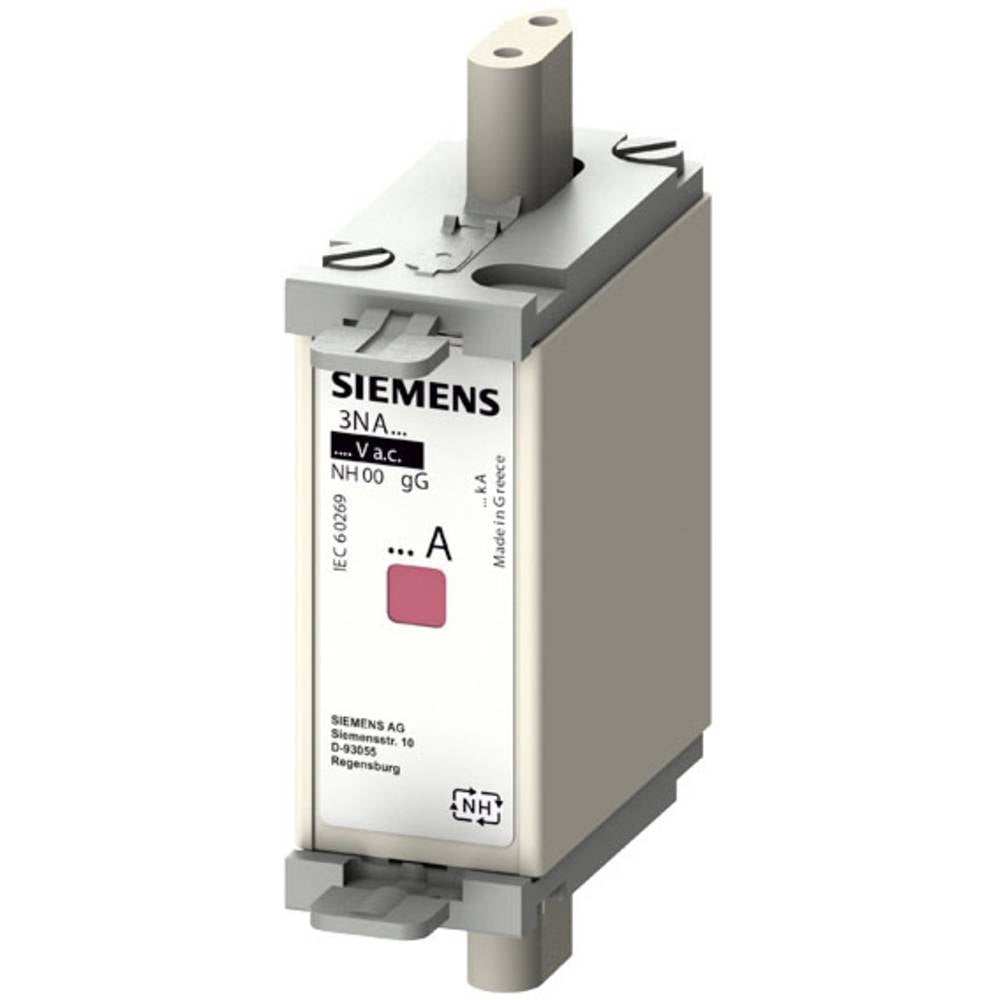 Siemens 3NA6804 sada pojistek velikost pojistky = 000 4 A 500 V/AC, 250 V/DC 3 ks
