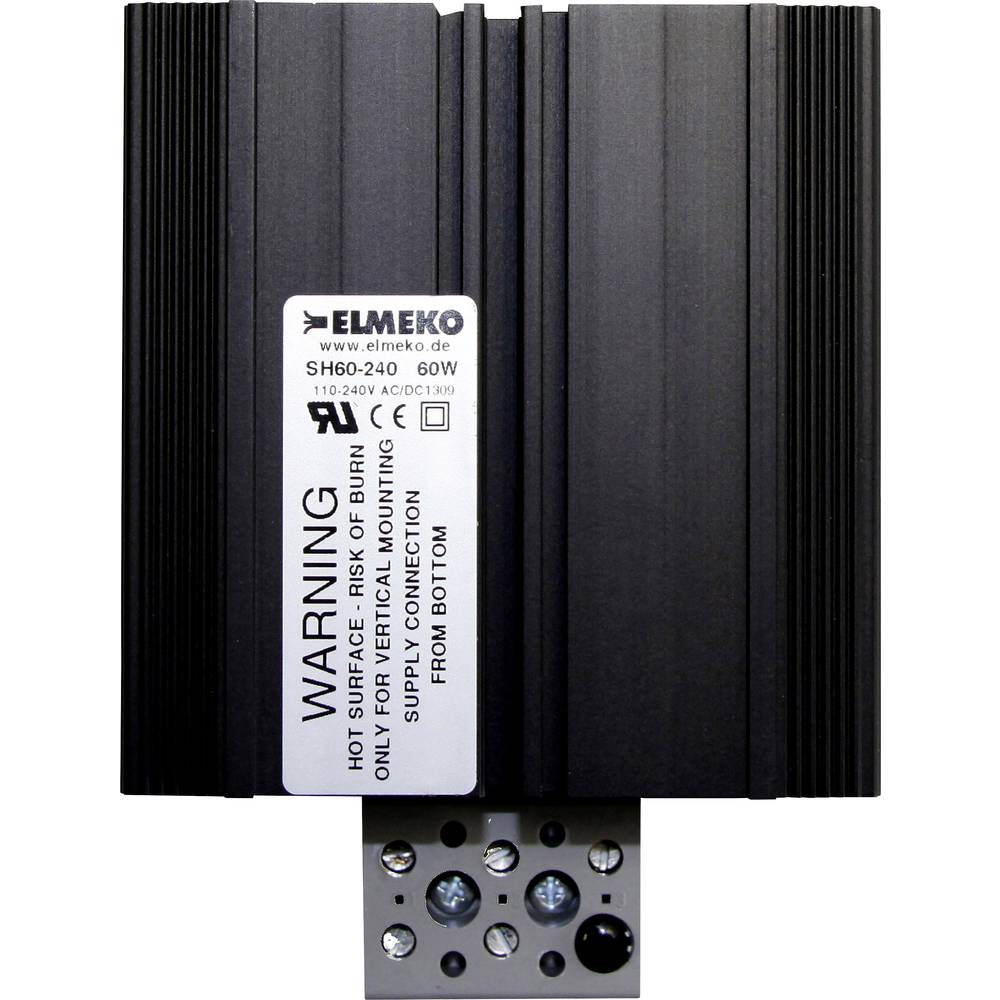 Elmeko SH 60 skříňový rozvaděč-topení 110 - 240 V DC/AC 60 W (d x š x v) 105 x 80 x 83 mm 1 ks