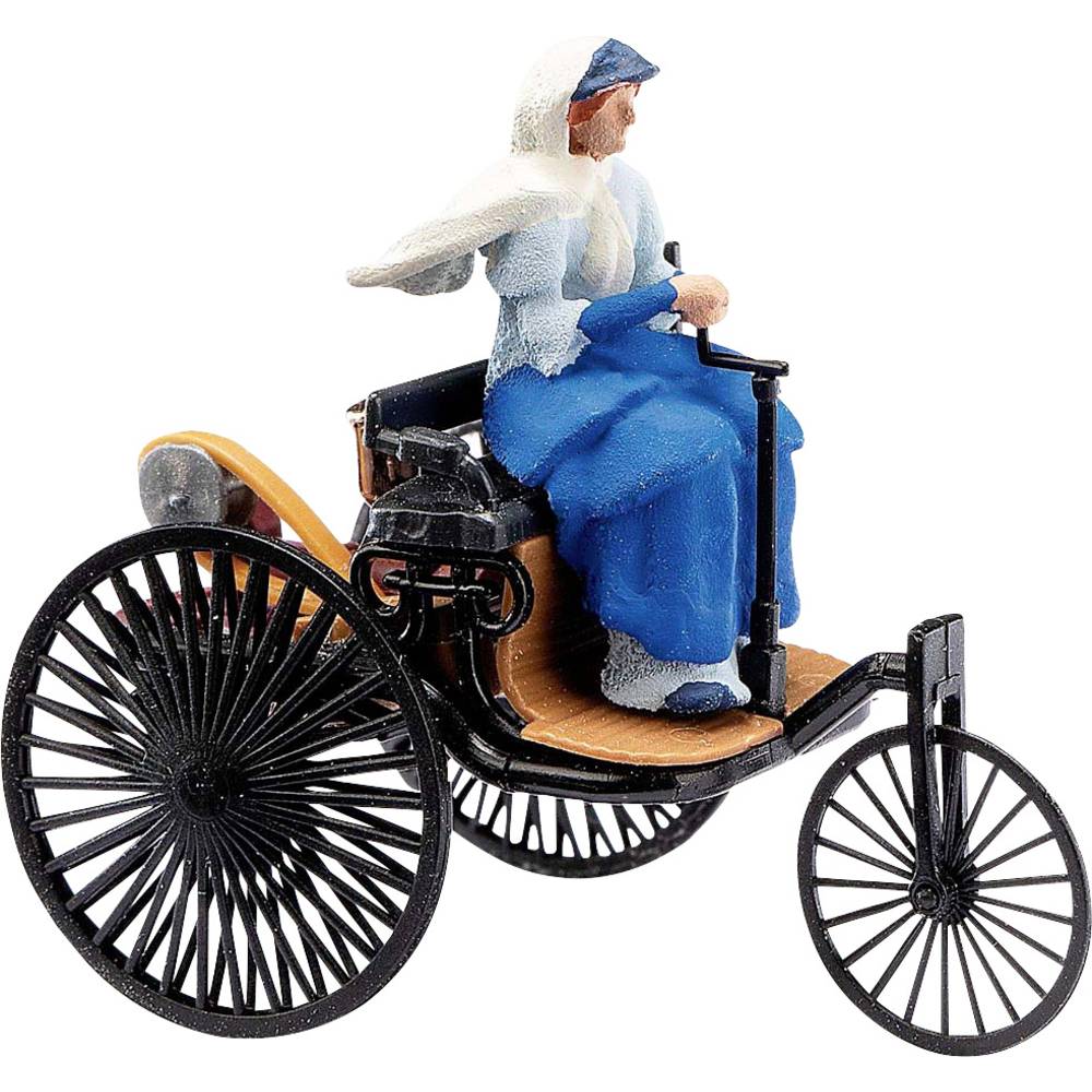Busch 40007 H0 model osobního automobilu Mercedes Benz Patent pro motory Benz od r. v. 1886 s Bertha Benz