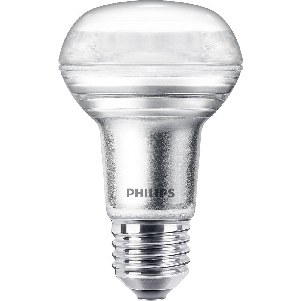 Philips Lighting 77383000 LED Energetická třída (EEK2021) F (A - G) E27 žárovka 4.5 W = 60 W teplá bílá (Ø x d) 6.3 cm x