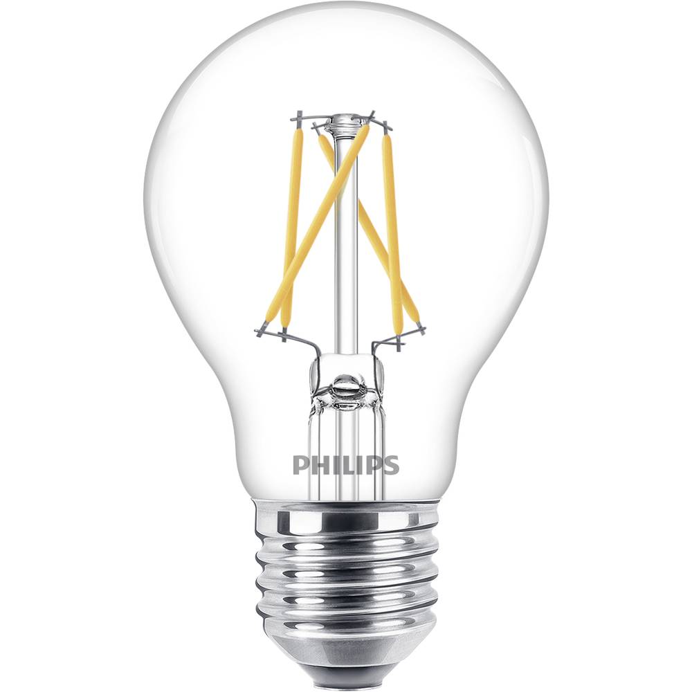 Philips Lighting 77213001 LED Energetická třída (EEK2021) F (A - G) E27 klasická žárovka 7.5 W, 3 W, 1.6 W = 60 W, 30 W,