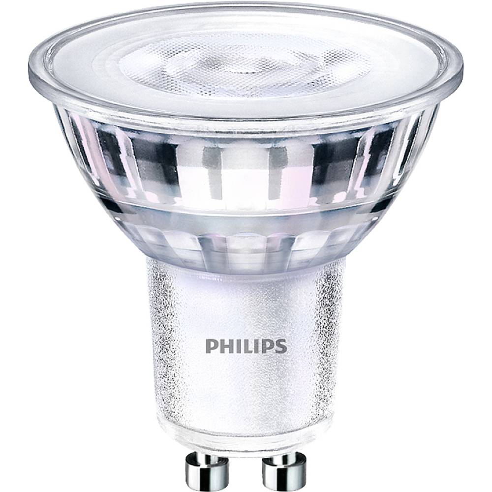 Philips Lighting 77423300 LED Energetická třída (EEK2021) F (A - G) GU10 žárovka 3.8 W = 50 W teplá bílá (Ø x d) 5 cm x