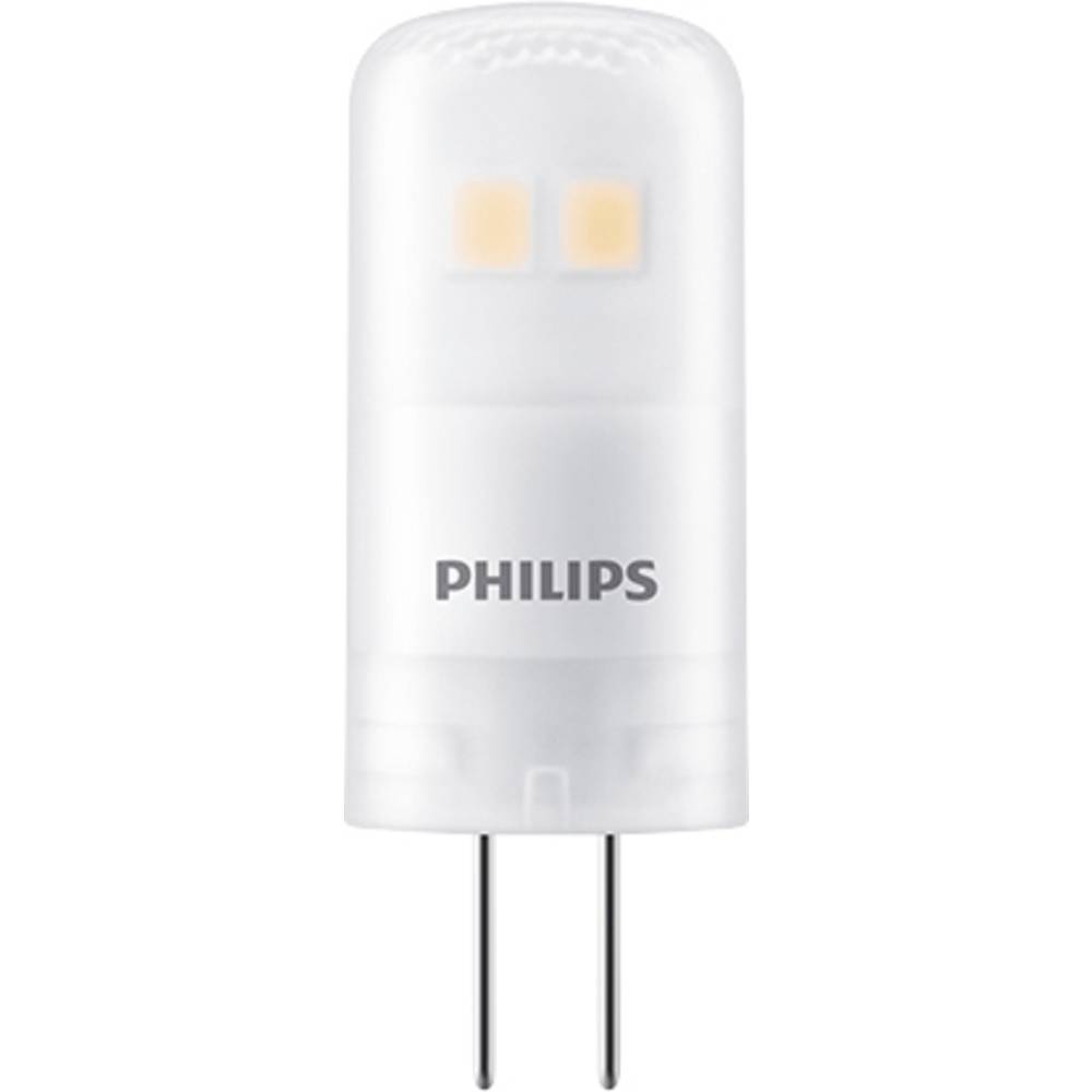 Philips Lighting 76755600 LED Energetická třída (EEK2021) F (A - G) G4 pinová objímka 1 W = 10 W teplá bílá (Ø x d) 1.3