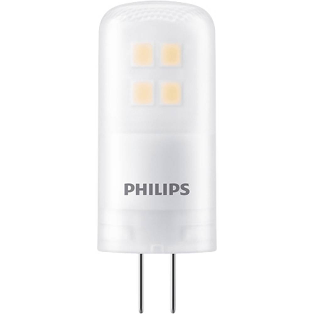 Philips Lighting 76751800 LED Energetická třída (EEK2021) F (A - G) G4 pinová objímka 2.1 W = 20 W teplá bílá (Ø x d) 1.