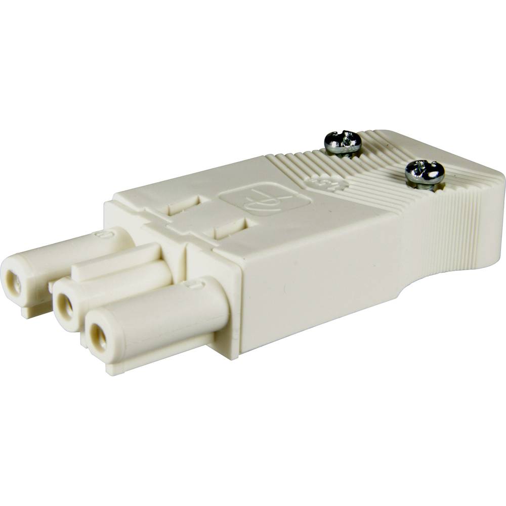 Adels-Contact 23828 síťový konektor zásuvka, rovná Počet kontaktů: 3 + PE 20 A bílá 50 ks