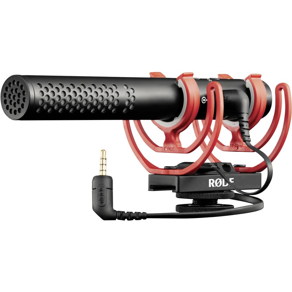 RODE Microphones VideoMic NTG nasazovací USB mikrofon Druh přenosu:bezdrátový, USB USB-C®, na sluchátka (jack 3,5 mm) be