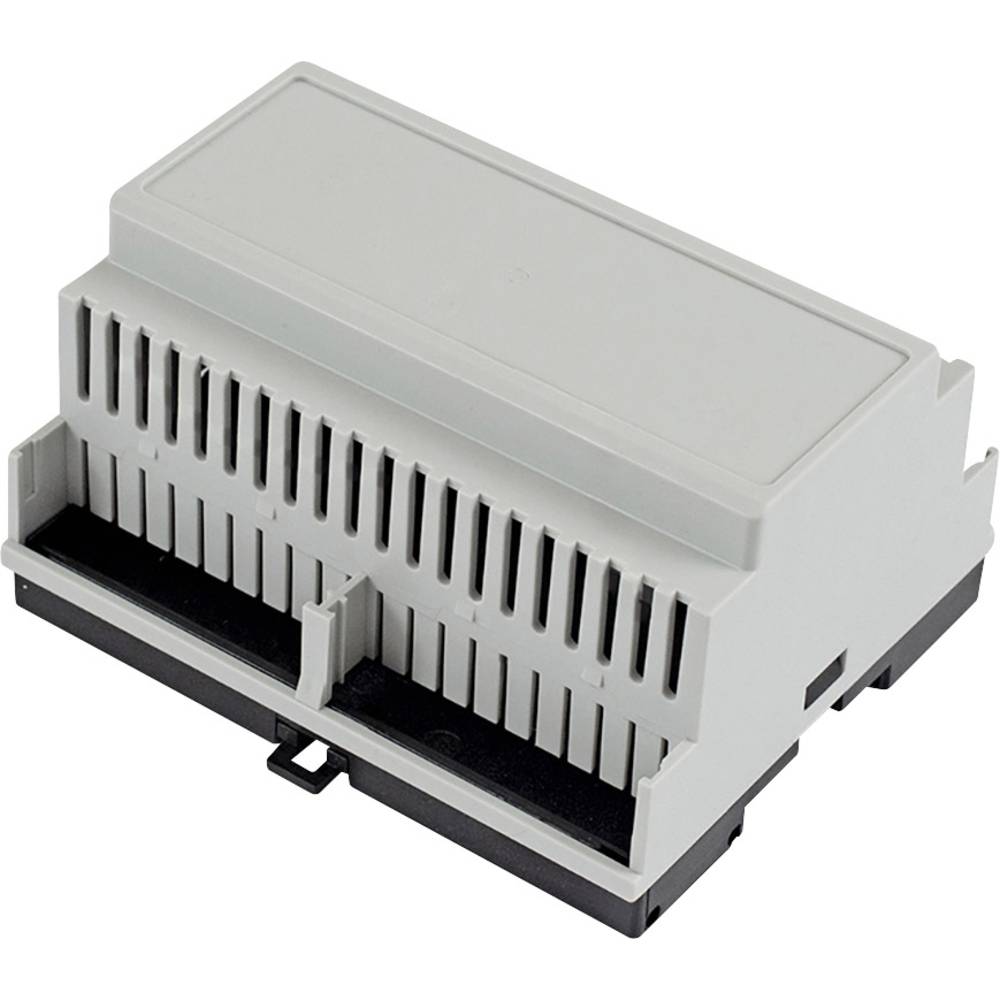 Hammond Electronics pouzdro na DIN lištu 90 x 105 x 58 polykarbonát světle šedá 1 ks