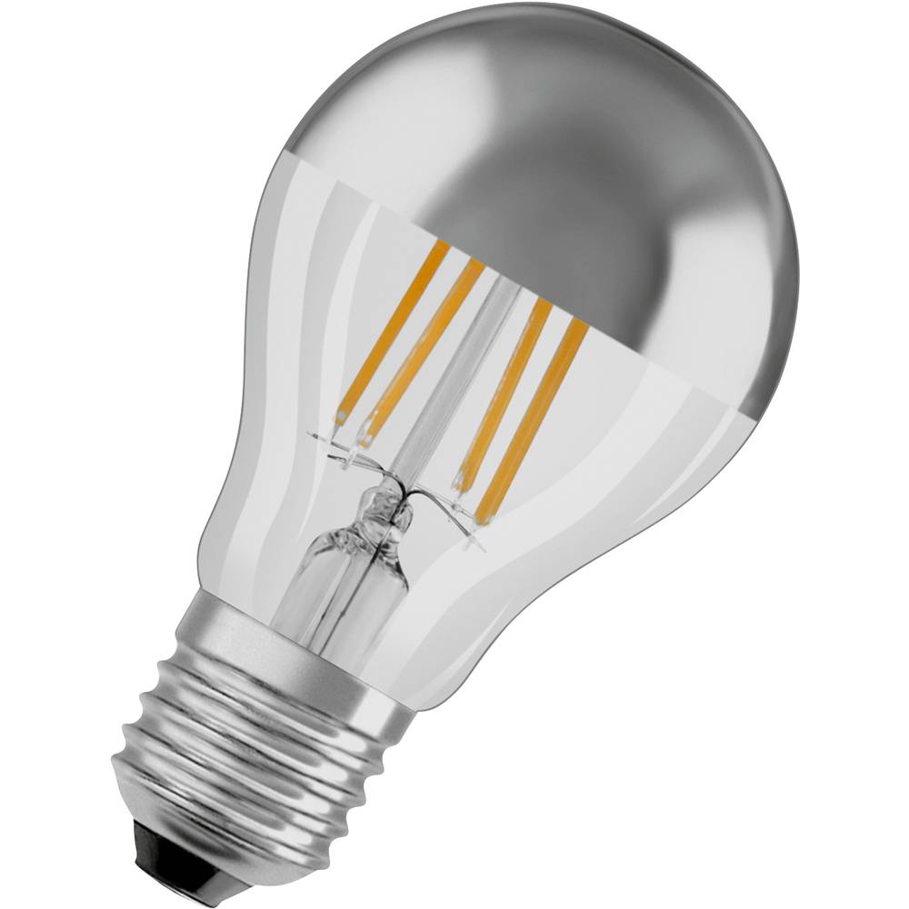 OSRAM 4058075427860 LED Energetická třída (EEK2021) F (A - G) E27 tvar žárovky 6.5 W = 38 W teplá bílá (Ø x d) 60 mm x 105 mm 1 ks