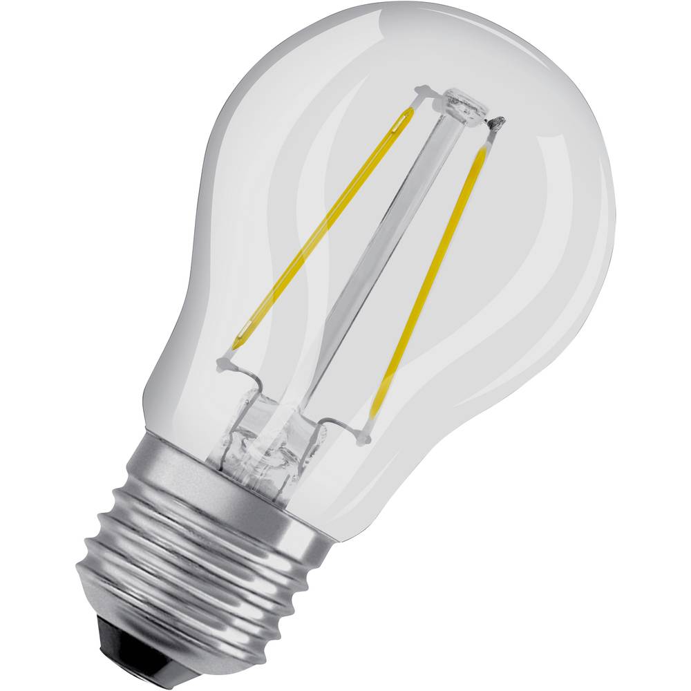OSRAM 4058075435162 LED Energetická třída (EEK2021) E (A - G) E27 klasická žárovka 4 W = 40 W teplá bílá (Ø x d) 45 mm x