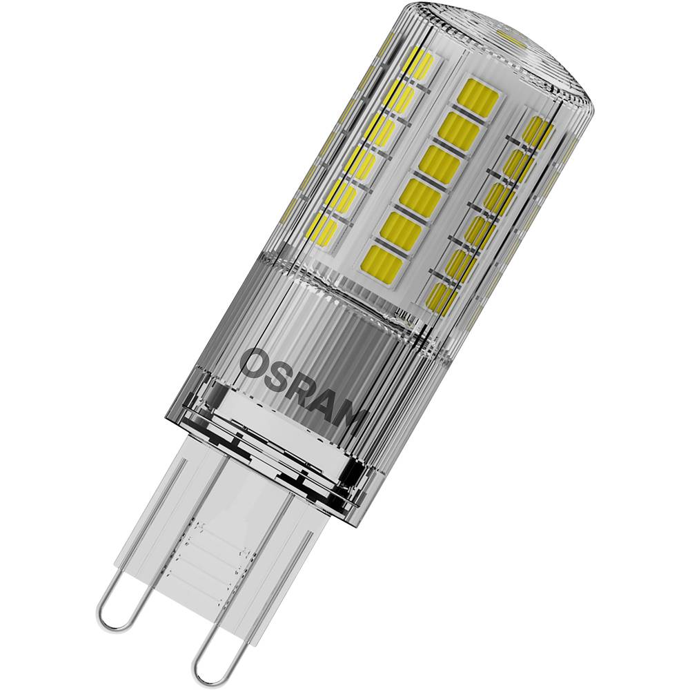 OSRAM 4058075432482 LED Energetická třída (EEK2021) E (A - G) G9 válcový tvar 4.8 W = 50 W studená bílá (Ø x d) 18 mm x