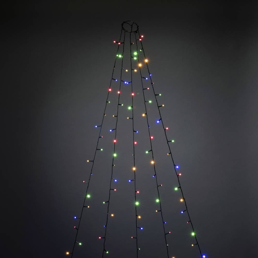 Konstsmide 6480-520 LED světelný plášť na vánoční stromeček vnitřní přes napájecí zdroj do zásuvky Počet žárovek 150 LED