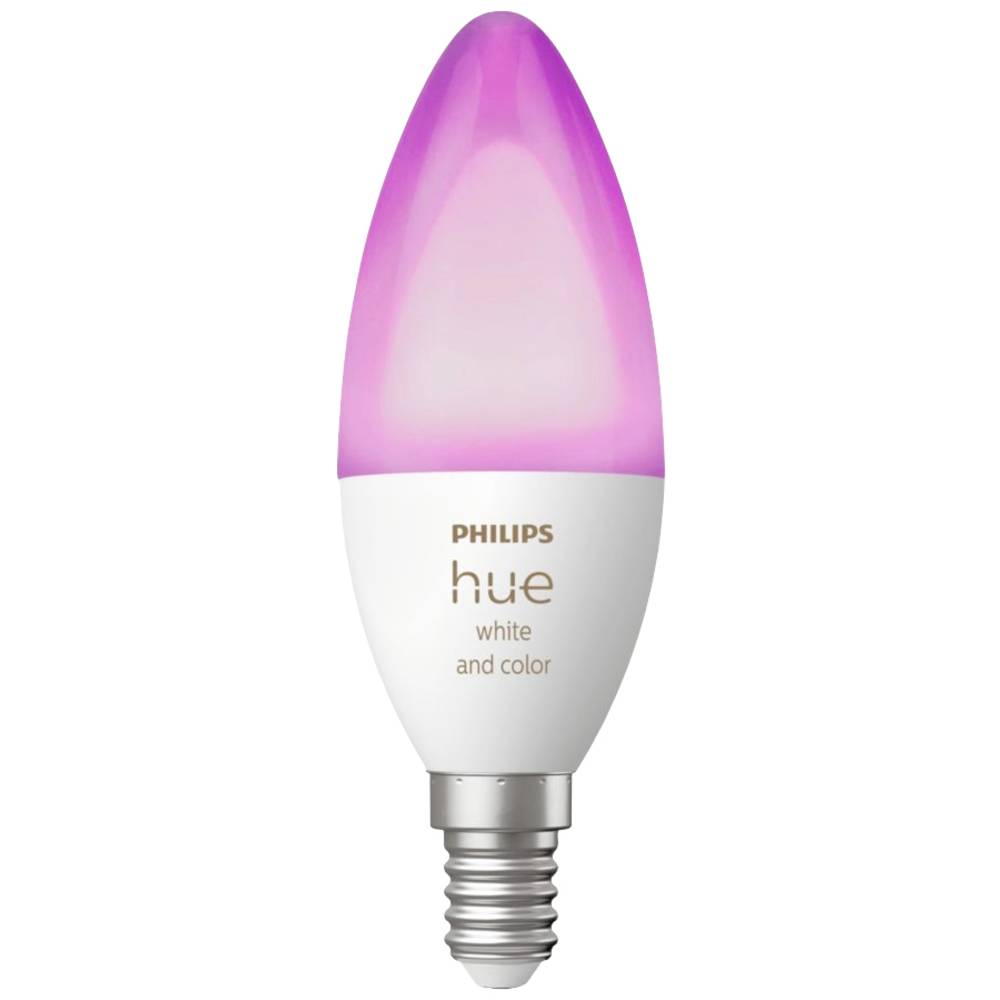 Philips Lighting Hue LED žárovka 72631700 Energetická třída (EEK2021): G (A - G) White & Color Ambiance E14 5.3 W teplá