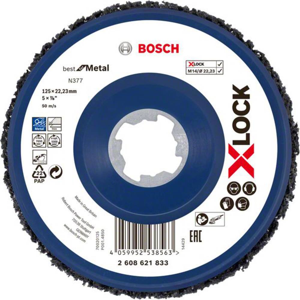 Bosch Accessories 2608621833 X-LOCK lešticí kotouč Průměr 125 mm Ø otvoru 22.23 mm 1 ks