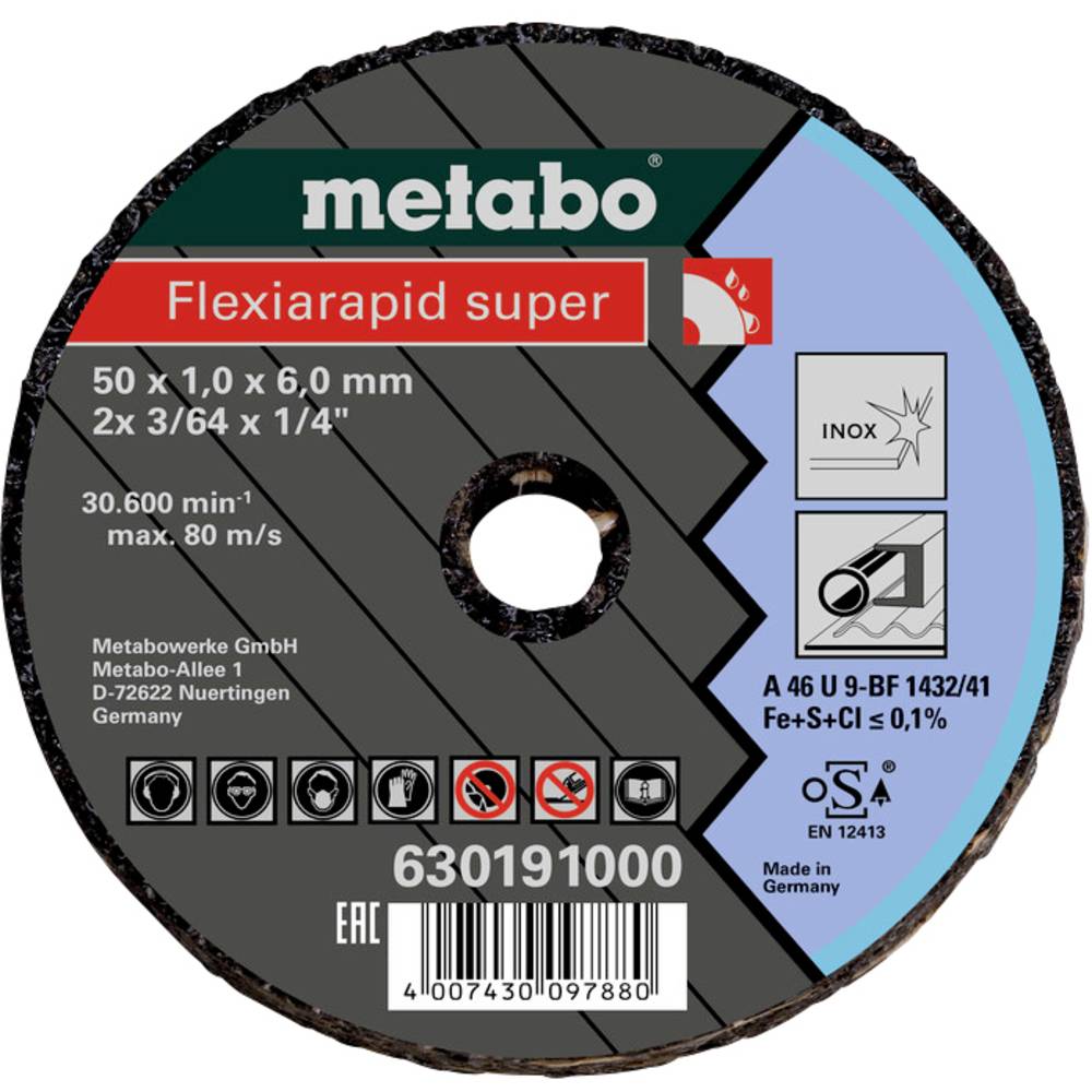 Metabo 630191000 řezný kotouč lomený 50 ks