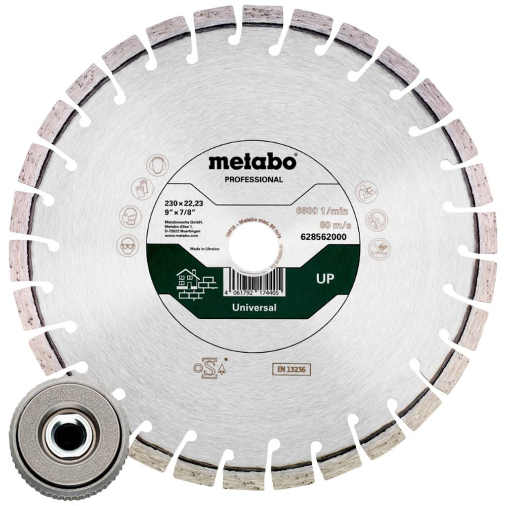 Metabo 628583000 diamantový řezný kotouč Průměr 230 mm Ø otvoru 22.23 mm 1 ks