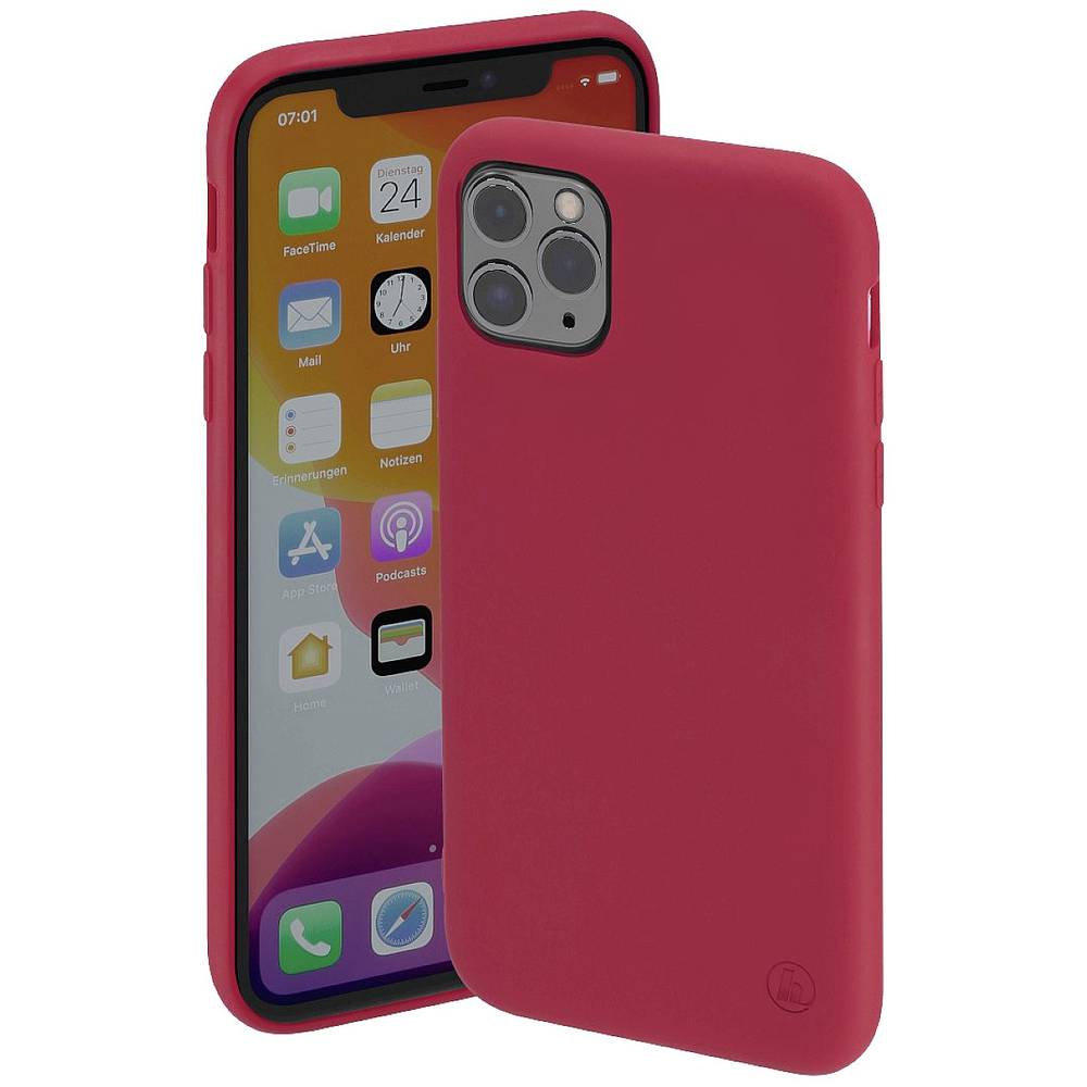 Hama Finest Feel Cover Apple iPhone 11 Pro červená