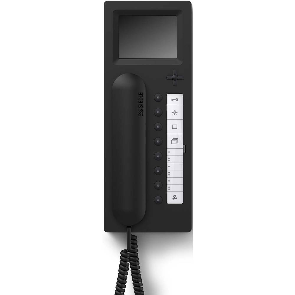 Siedle BTCV 850-03 S domovní telefon kabelový černá
