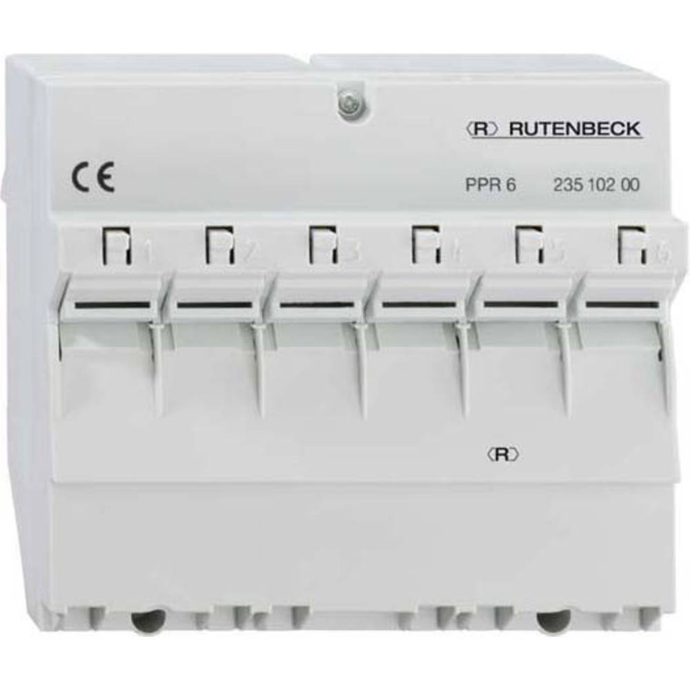 Rutenbeck PPR 6 6 portů síťový patch panel CAT 6