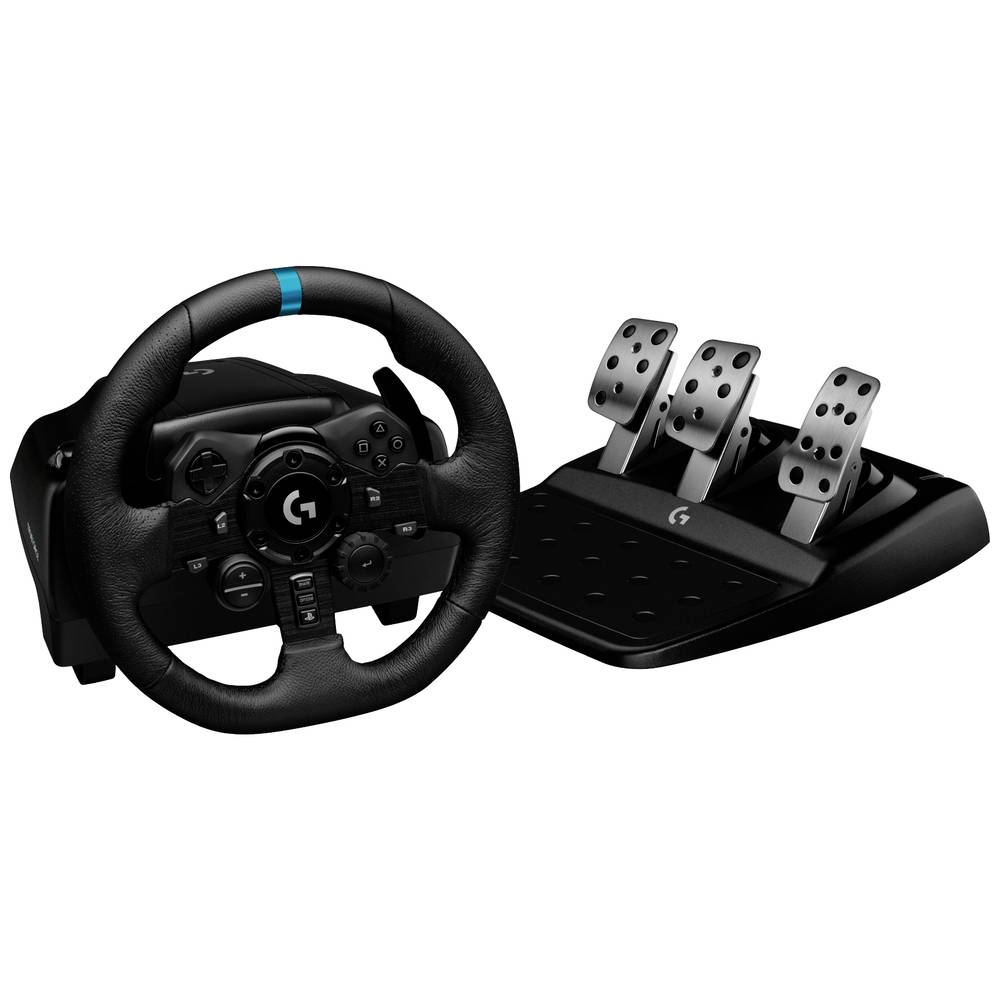 Logitech Gaming G923 volant USB PlayStation 5, PlayStation 4, PC černá