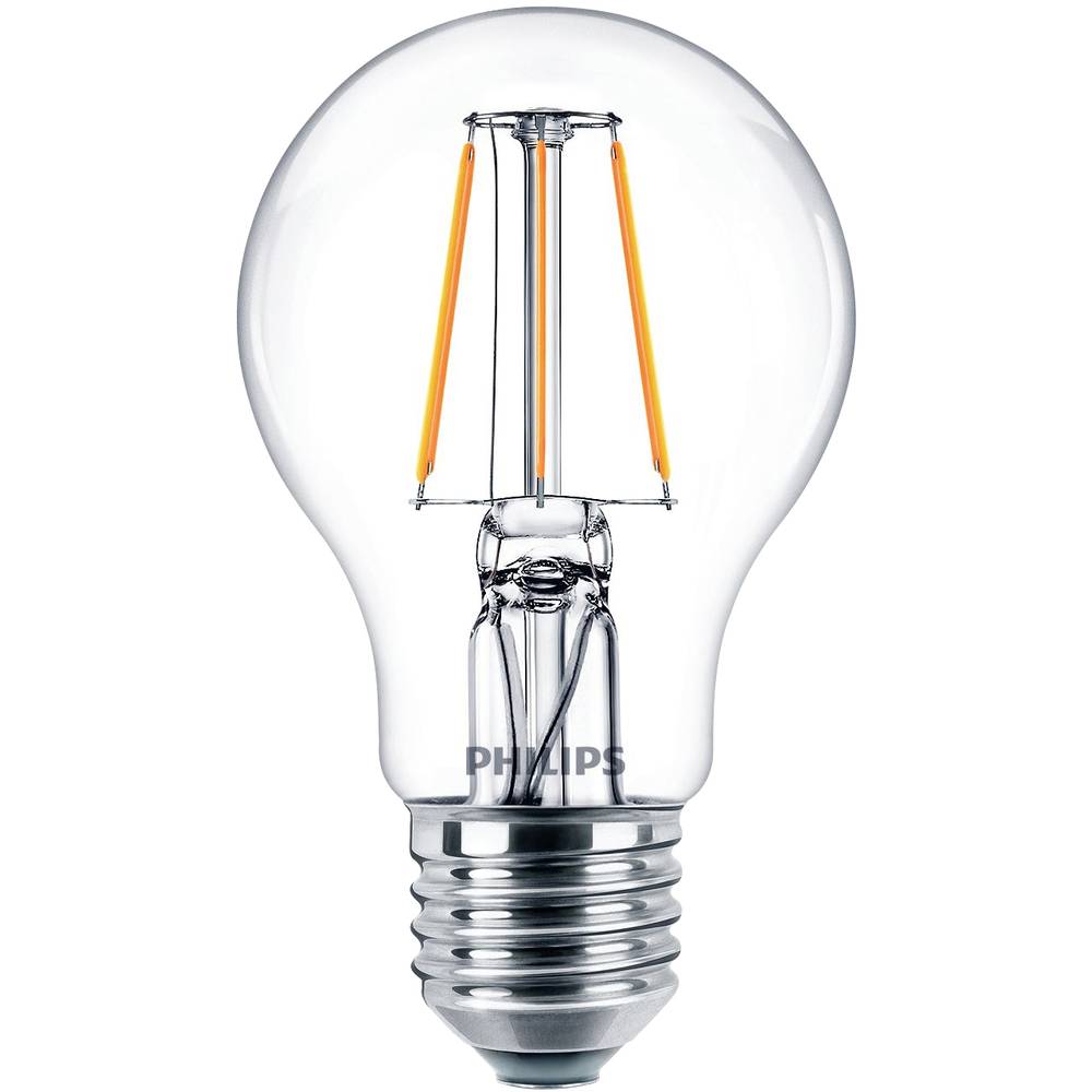 Philips Lighting 76201801 LED Energetická třída (EEK2021) E (A - G) E27 4.3 W = 40 W neutrální bílá (Ø x d) 6 cm x 10.6
