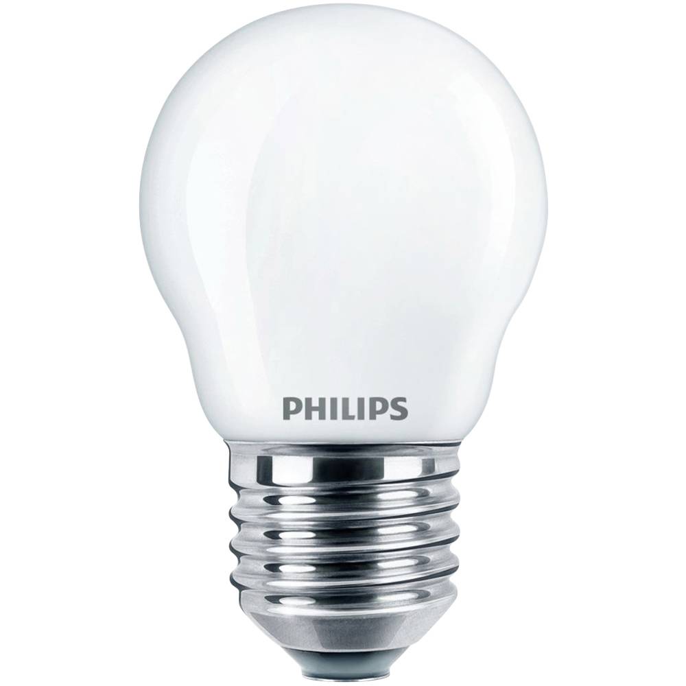 Philips Lighting 76289600 LED Energetická třída (EEK2021) E (A - G) E27 6.5 W = 60 W studená bílá (Ø x d) 4.5 cm x 7.8 c