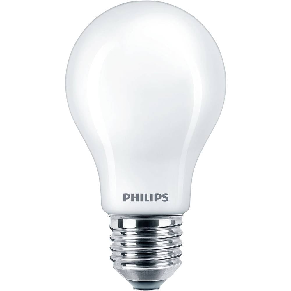 Philips Lighting 26675900 LED Energetická třída (EEK2021) E (A - G) E27 7 W = 60 W teplá bílá (Ø x d) 6 cm x 11 cm 3 ks