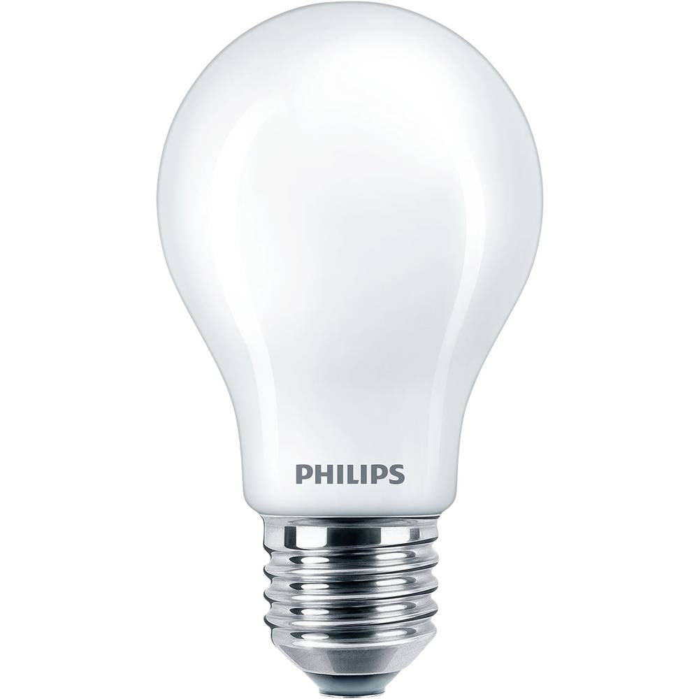 Philips Lighting 26675900 LED Energetická třída (EEK2021) E (A - G) E27 7 W = 60 W teplá bílá (Ø x d) 6 cm x 11 cm 3 ks