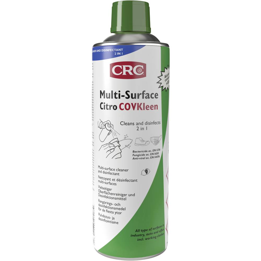 CRC Čistič Multi-Surface Citro COVKLEEN a dezinfekční prostředek 2 v 1 33342-AA 500 ml