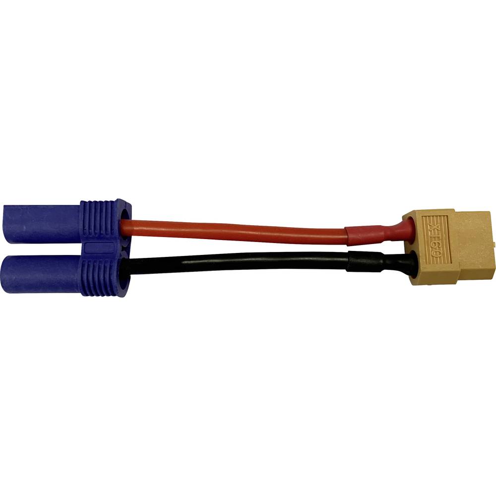Reely adaptérový kabel [1x EC5 zásuvka - 1x XT60 zásuvka ] 10.00 cm RE-6903789