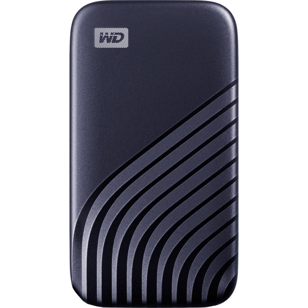 WD My Passport 500 GB externí SSD HDD 6,35 cm (2,5") USB-C® modrá WDBAGF5000ABL-WESN