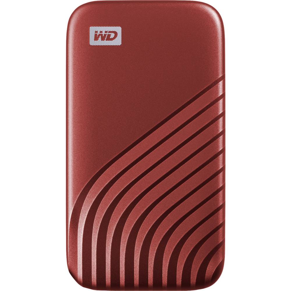WD My Passport 2 TB externí SSD HDD 6,35 cm (2,5") USB-C® červená WDBAGF0020BRD-WESN