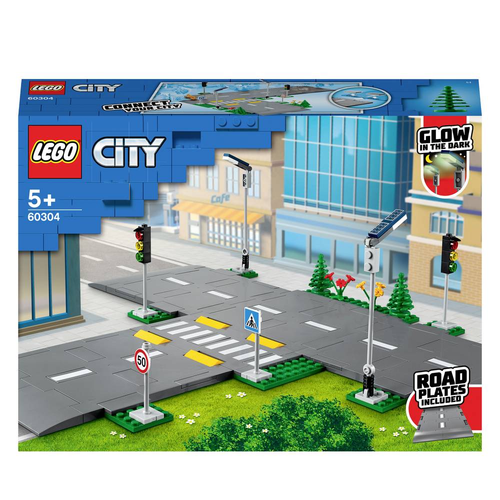 60304 LEGO® CITY Silniční křižovatka s výstražnými semafory